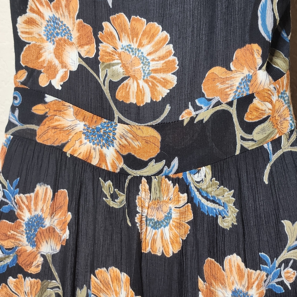 Patrons Of Peace Floral Print Maxi Dress - Picture 4 of 7